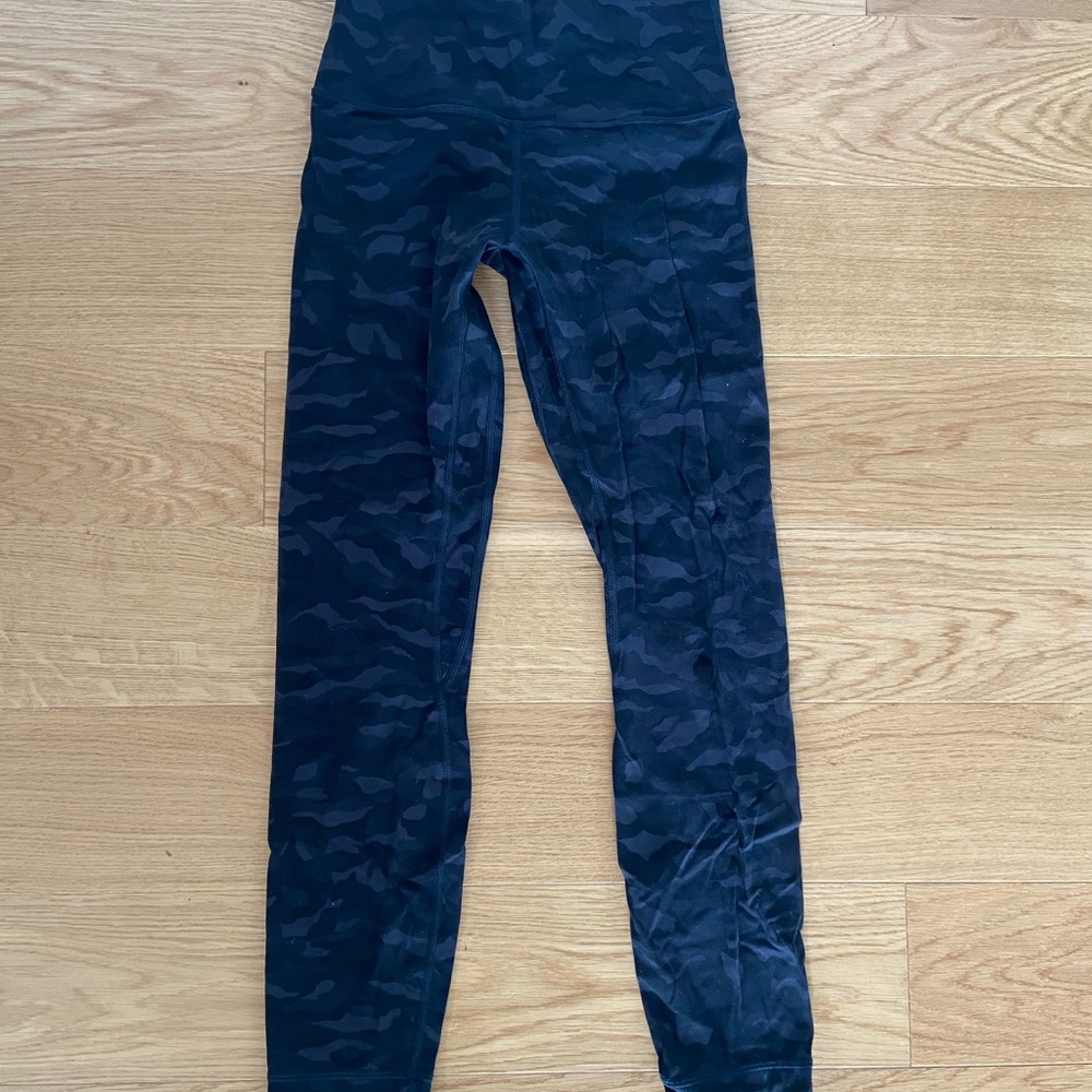 Lululemon black camo align leggings 4
